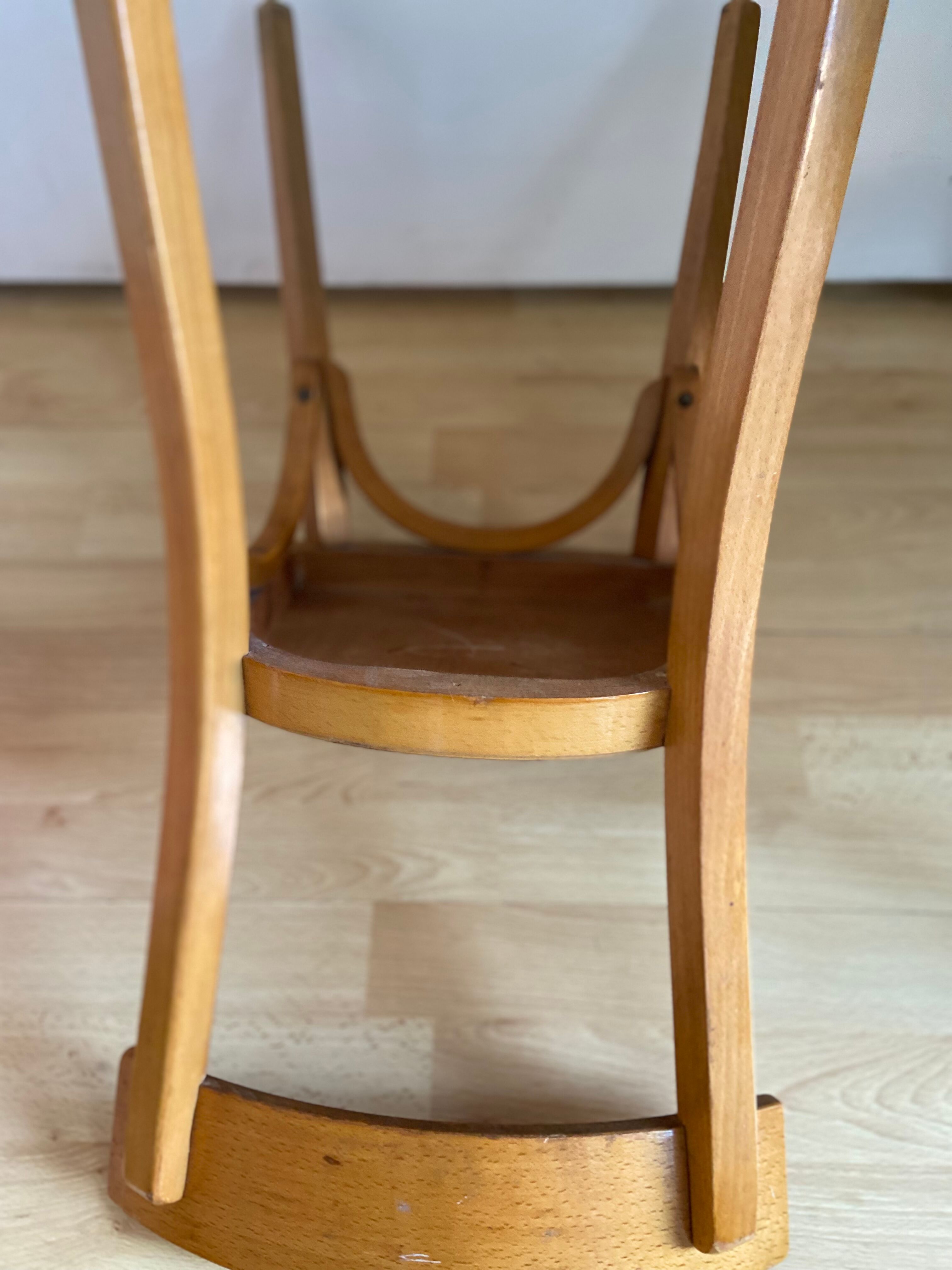 Vintage children's chair retro 50s