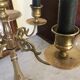 Brass chandelier 5 fires