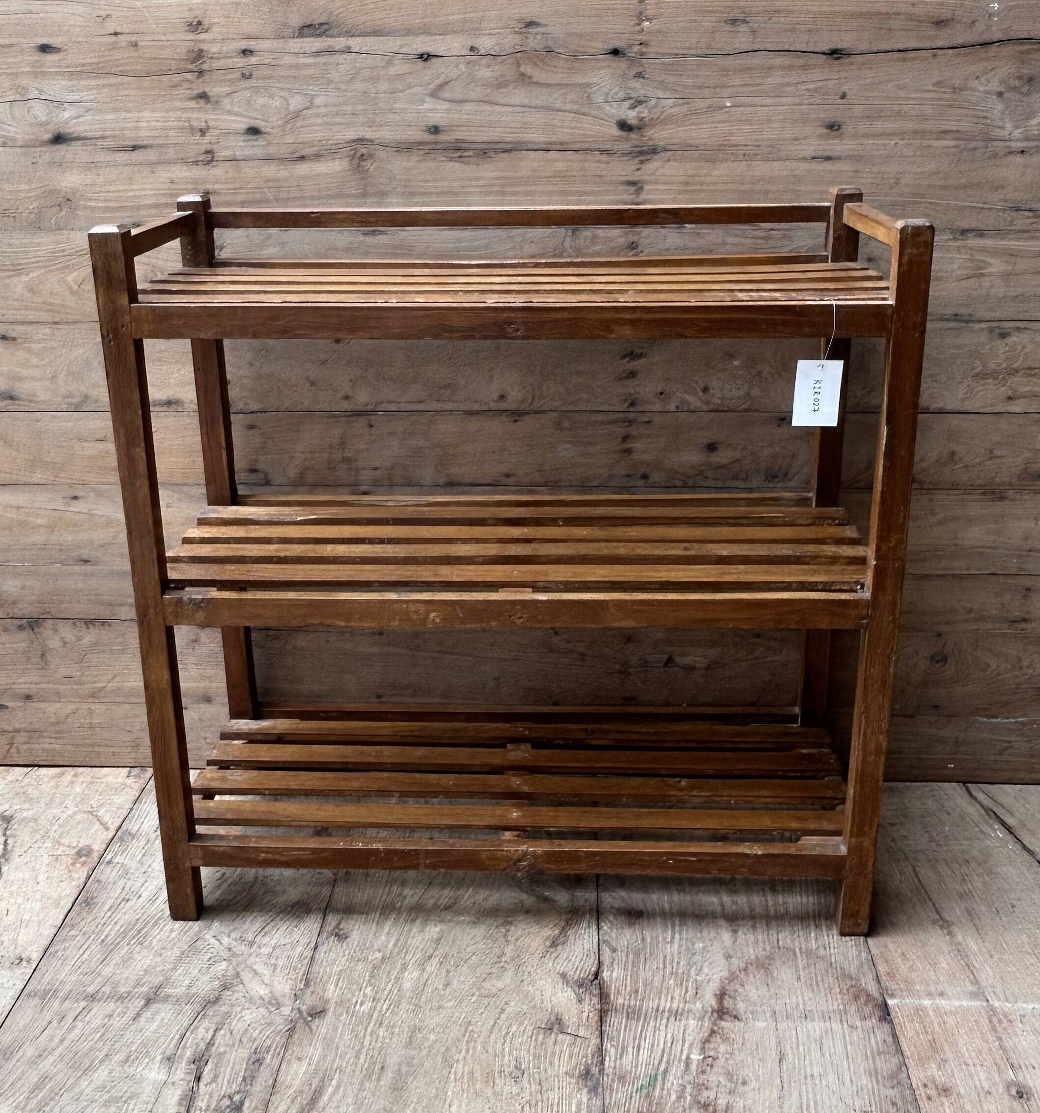 teak shelf from Burma