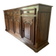 Classic buffet, solid oak in good condition.
