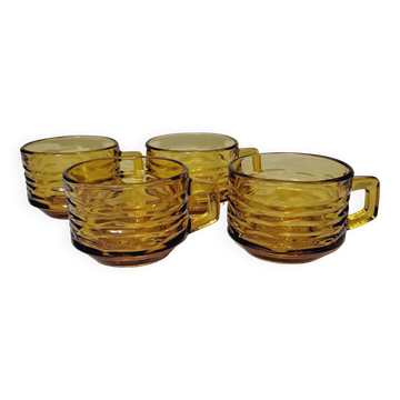 Vintage Vereco Coffee Mugs