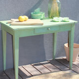 Patinated old table