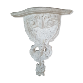 Console wall shelf patinated gustavian style