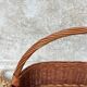 Vintage wicker basket