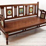 Indian bench, reversible folder