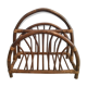 Porte-revue rotin bambou vintage