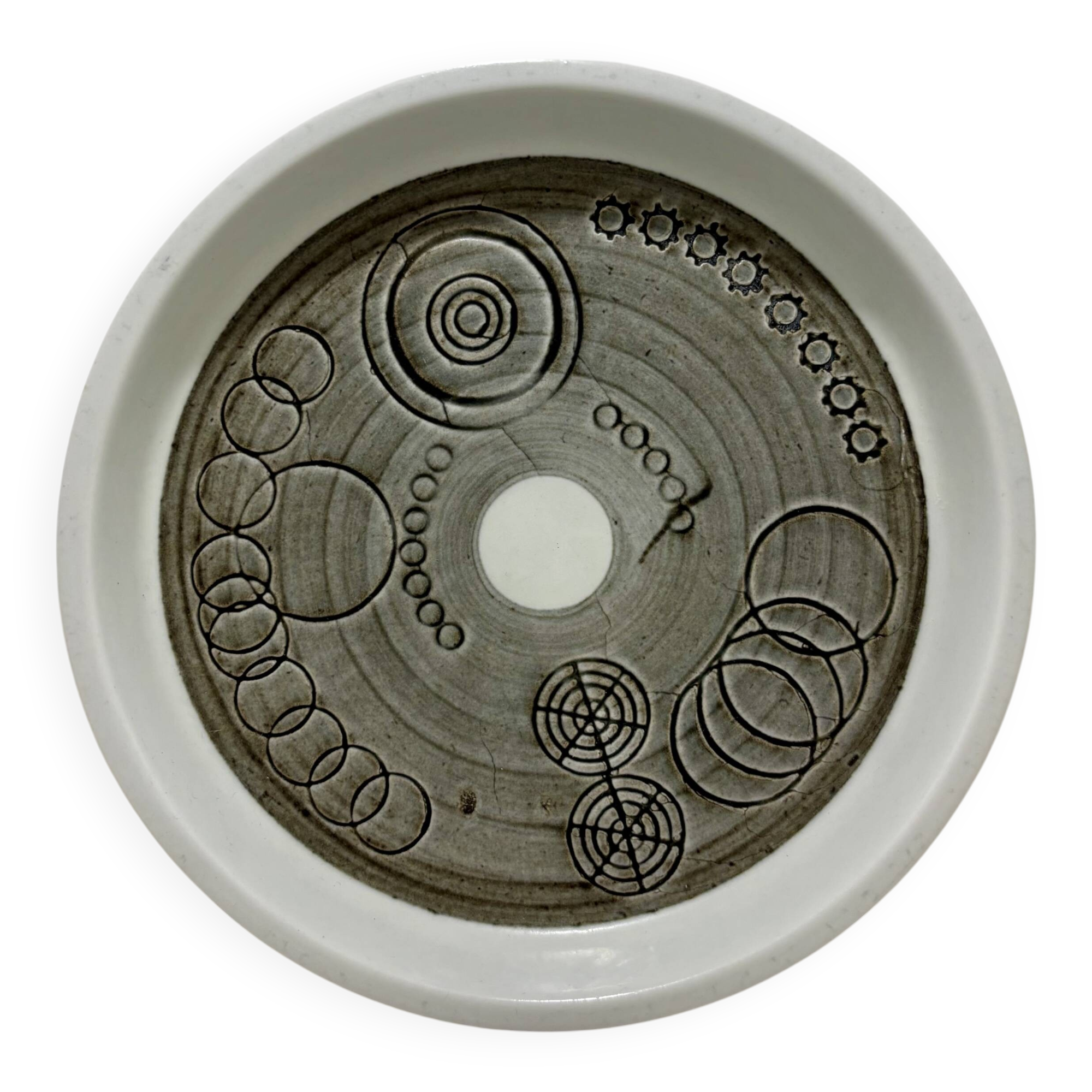 Ceramic dish / bowl, Sarek by Olle Alberius for Rörstrand - Sweden - 1960
