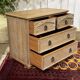 English commode in cerused oak from the 1950s.
