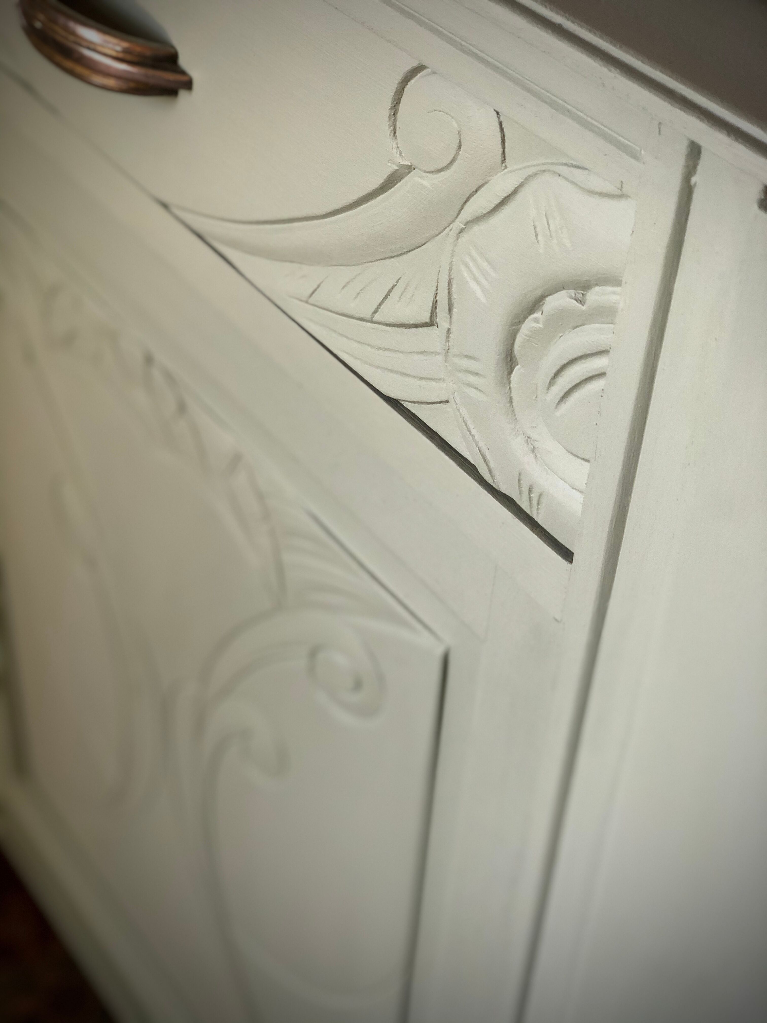 Almond Art Deco Buffet