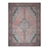 1970s Vintage Persian Handmade Wool Orange Oversized Area Rug 284x385