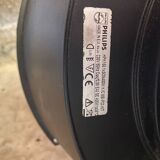 Vintage Industrial PHILIPS Globe Aluminum Pendant Light