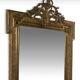 Large gilded antique mirror