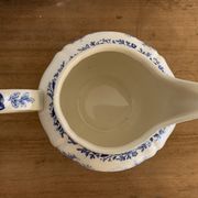 Villeroy and Boch Burgenland 1950 blue and white milk pot