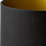 Jasba "Cortina" ceramic table lamp with crackled glaze, mid-century style, 1950s.