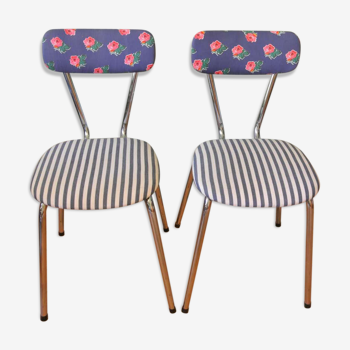 2 chaises rétro