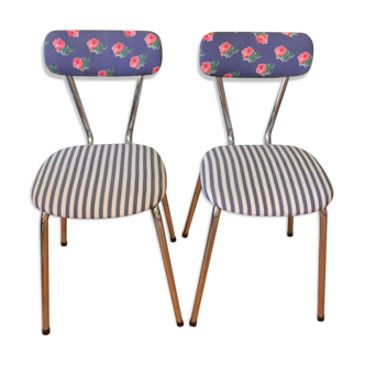 2 chaises rétro