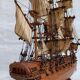Boat model Le Saint Geran in wood and fabric