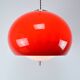 Vintage Red Meblo "Burgos" Pendant Lamp
