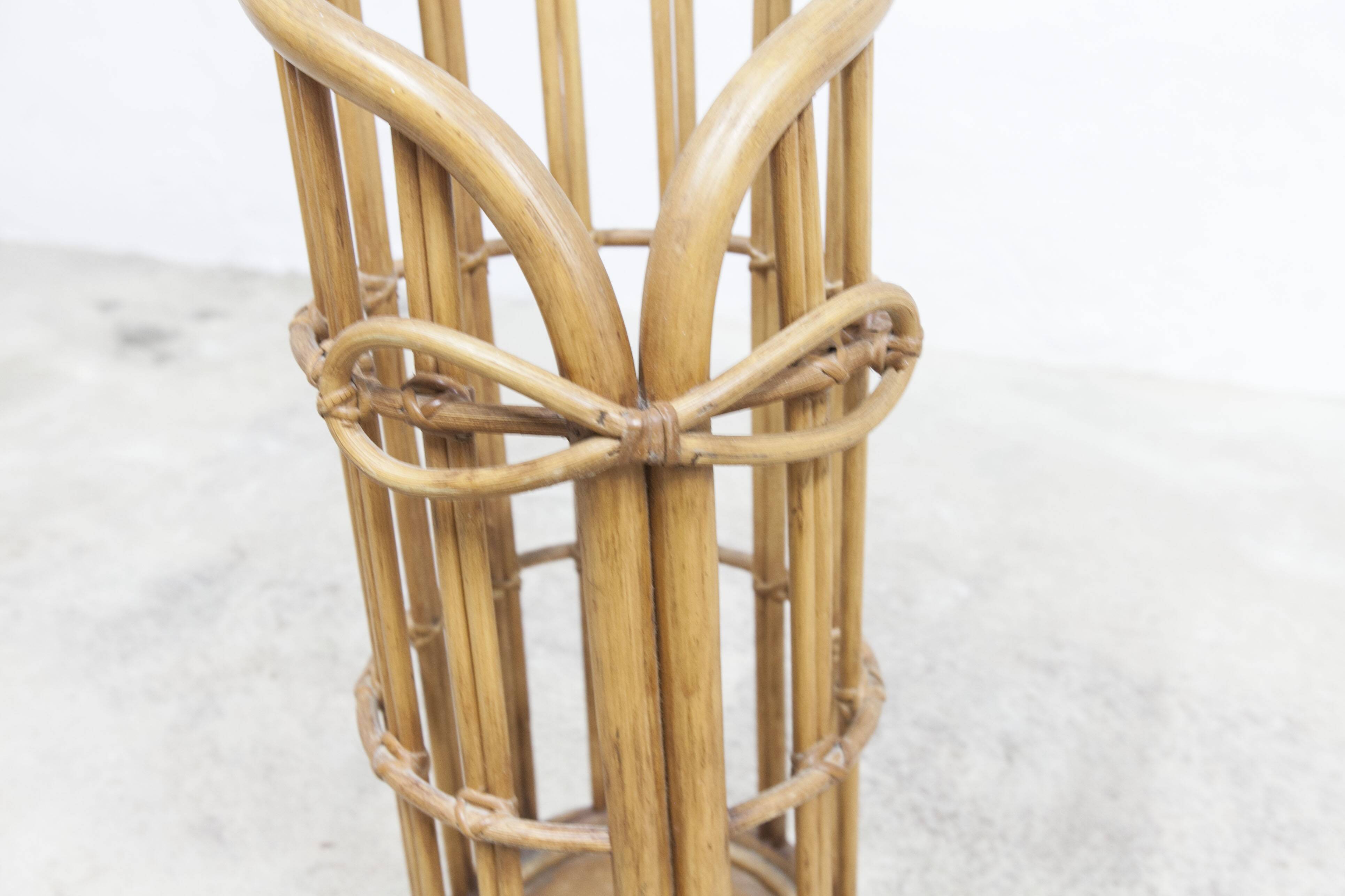 Bamboo umbrella stand 1970