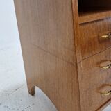 Italian Oak Writing Desk, 1960s