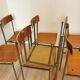 Vintage STOL Kamnik School Chair Minimalist Industrial Dining (1 of 30)