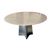 Round dining table by Luigi Saccardo for Maison Jansen / 70s