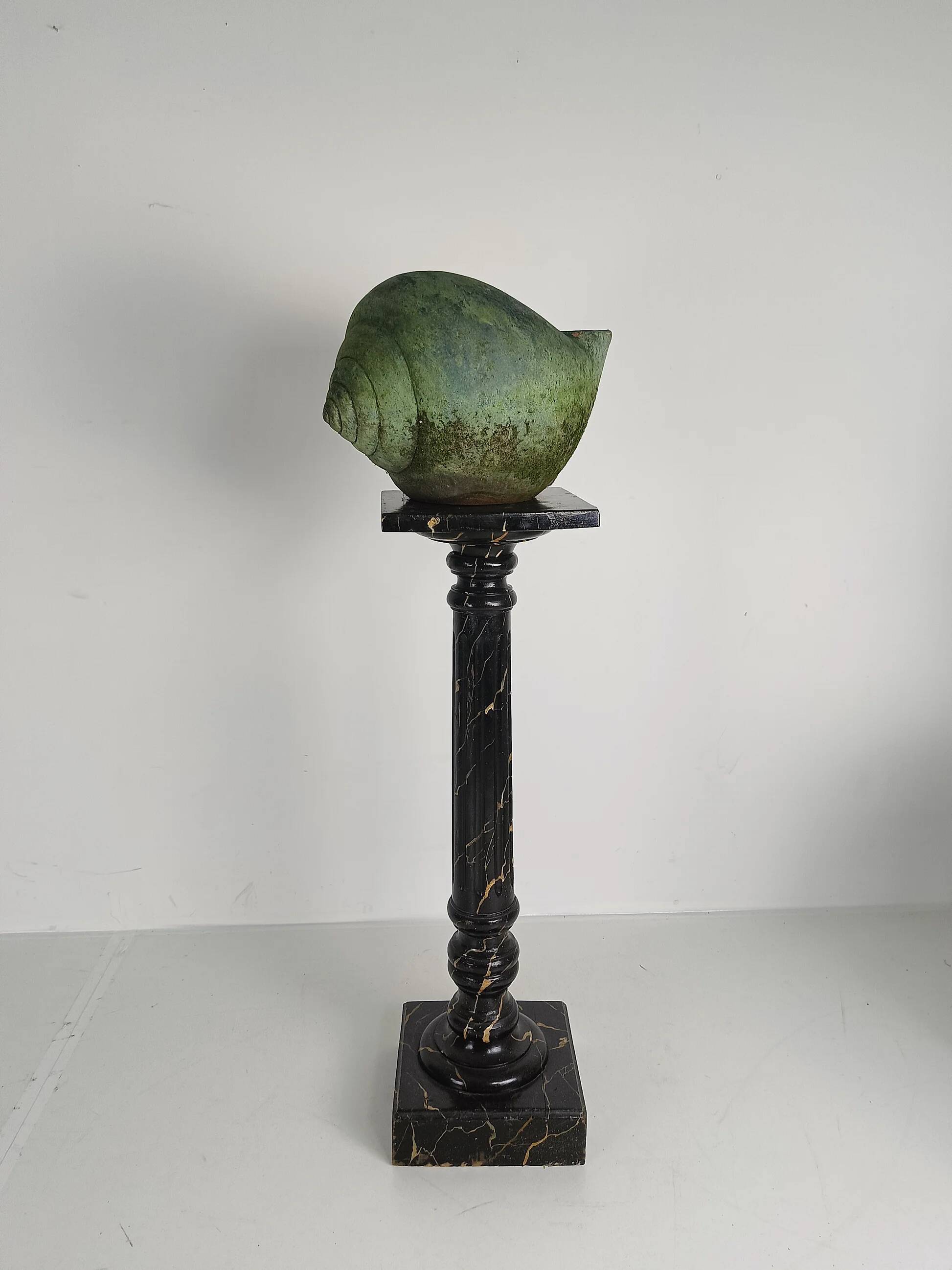 Beautiful terracotta cochlea with amazing patina