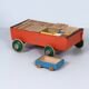 Block wagon 'Bouwmeester No. 117' by ADO, 1950s – large model, 123 pieces