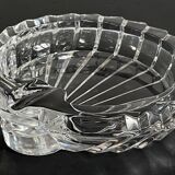 Vintage crystal shell ashtray