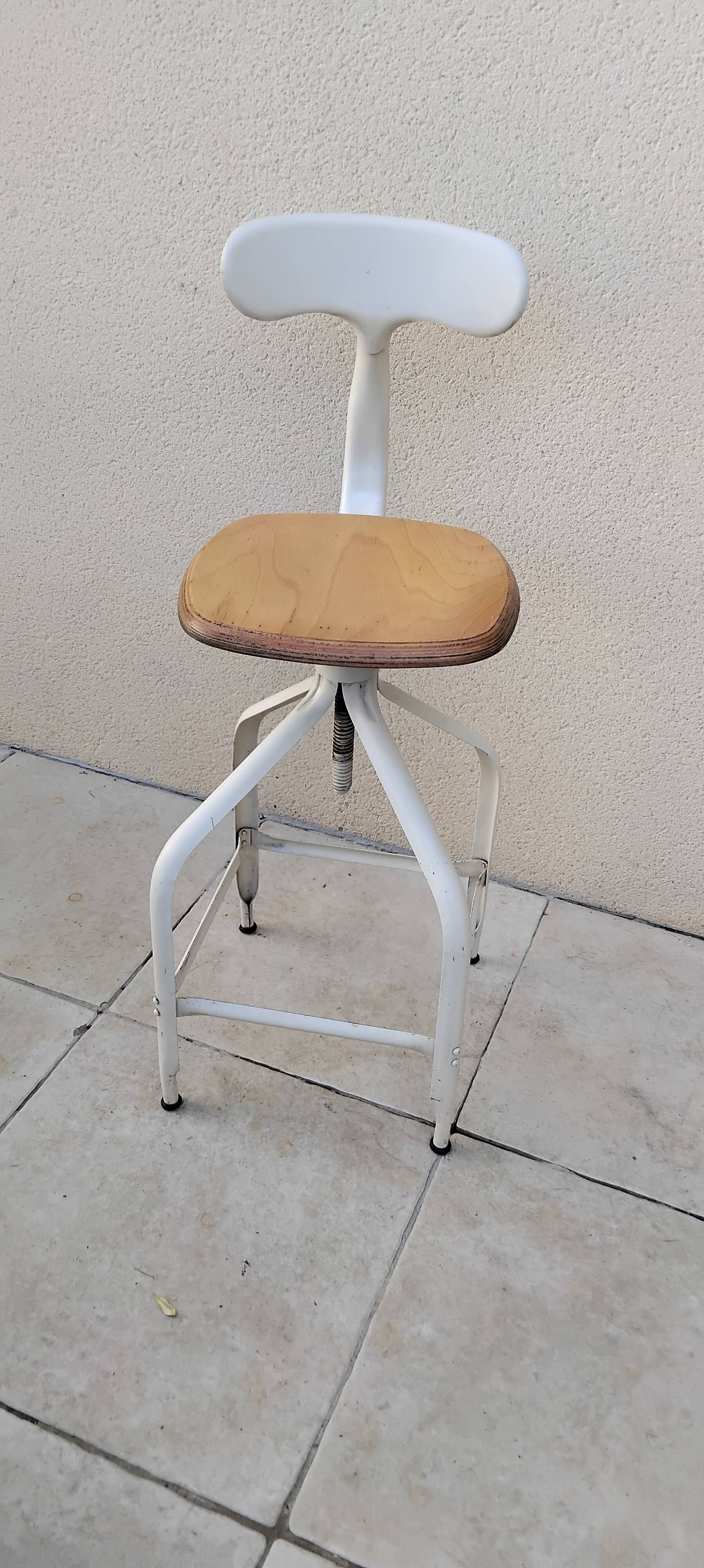 Nicolle workshop chair vintage design artist
