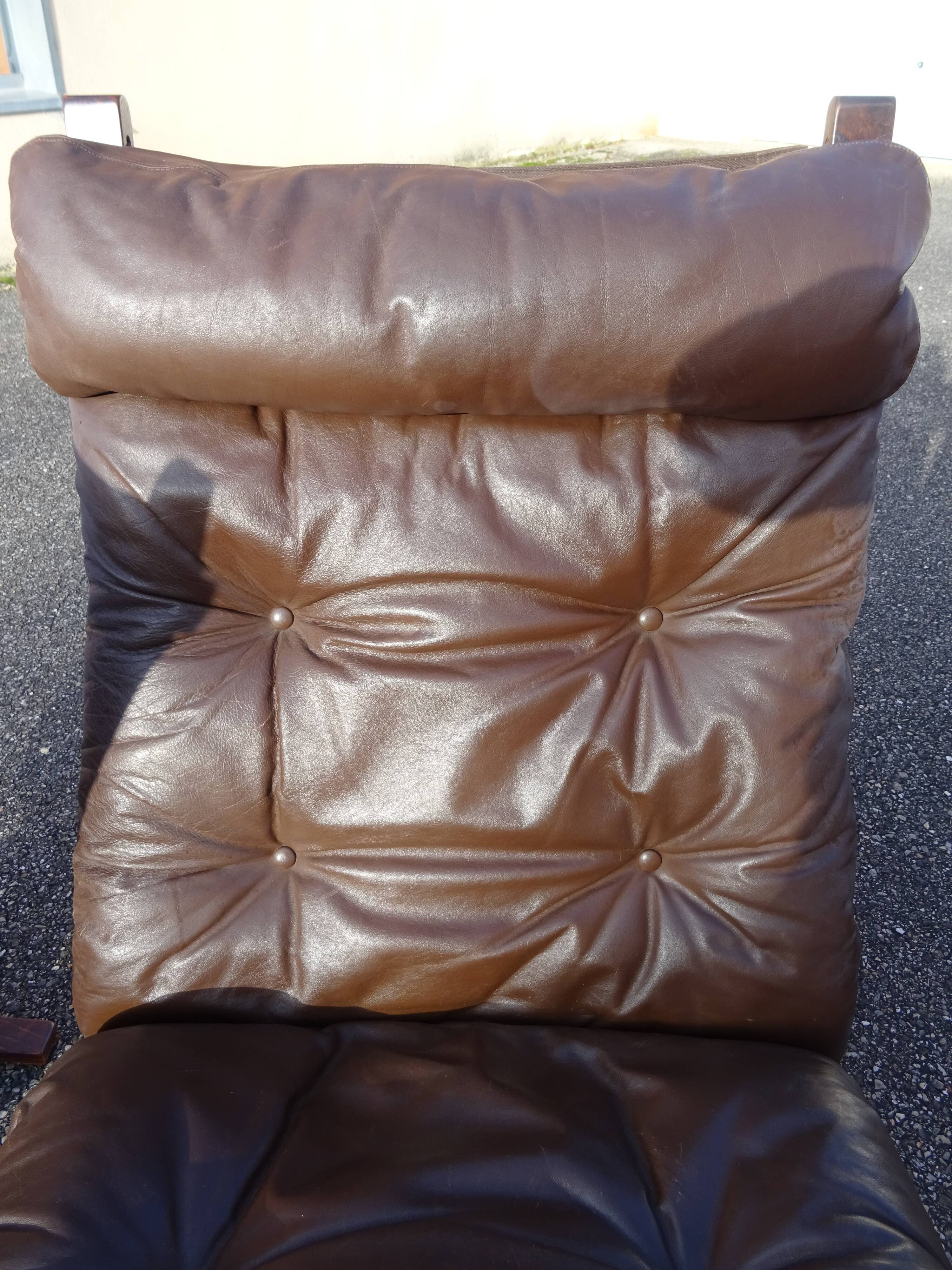 Paire de fauteuils Siesta design Scandinave Ingmar Relling Westnofa An 70