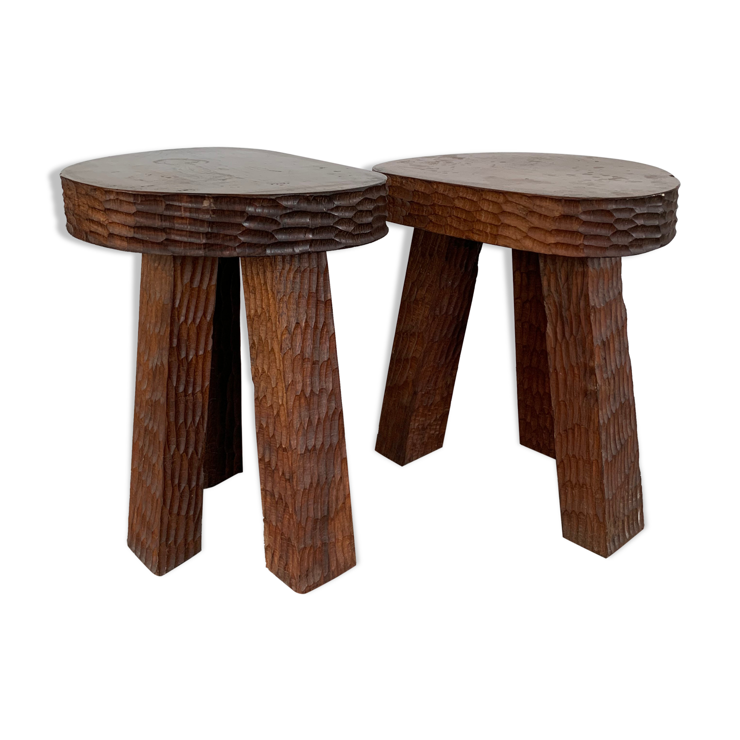 Brutalist stools