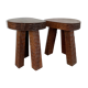 Brutalist stools