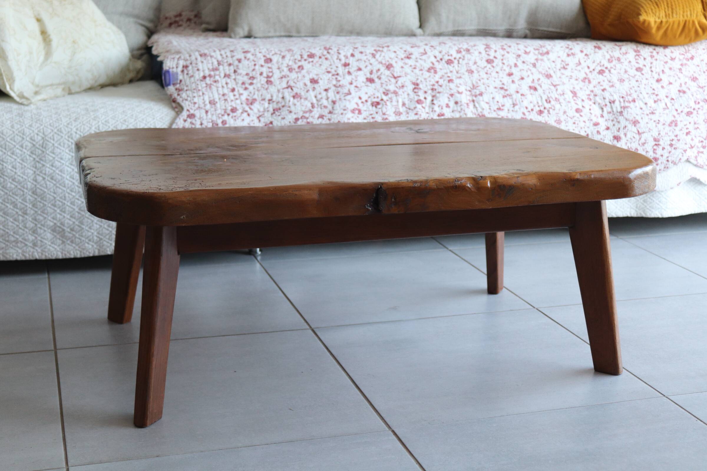 Vintage coffee table in solid elm 5P/60