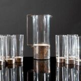 Hollywood Regency silverplate cocktail set, Italy 1970s