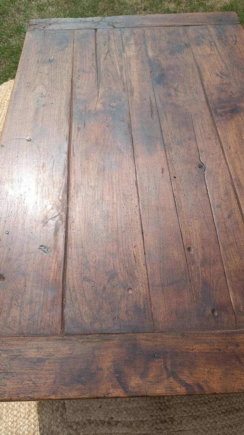 Antique farmhouse coffee table