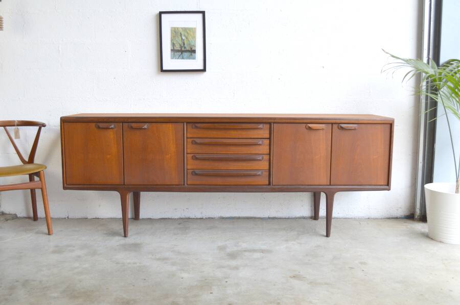 Teak sideboard by Younger 213 cm