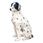 Large ceramic Dalmatian dog statue, 1980s