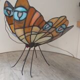 Vintage Tiffany butterfly lamp