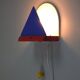 Vintage '87 IKEA V716 Stoja Wall Lamp, Memphis Design Wall Light.