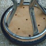 Black skai workshop stool