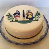 Breton earthenware cheese bell