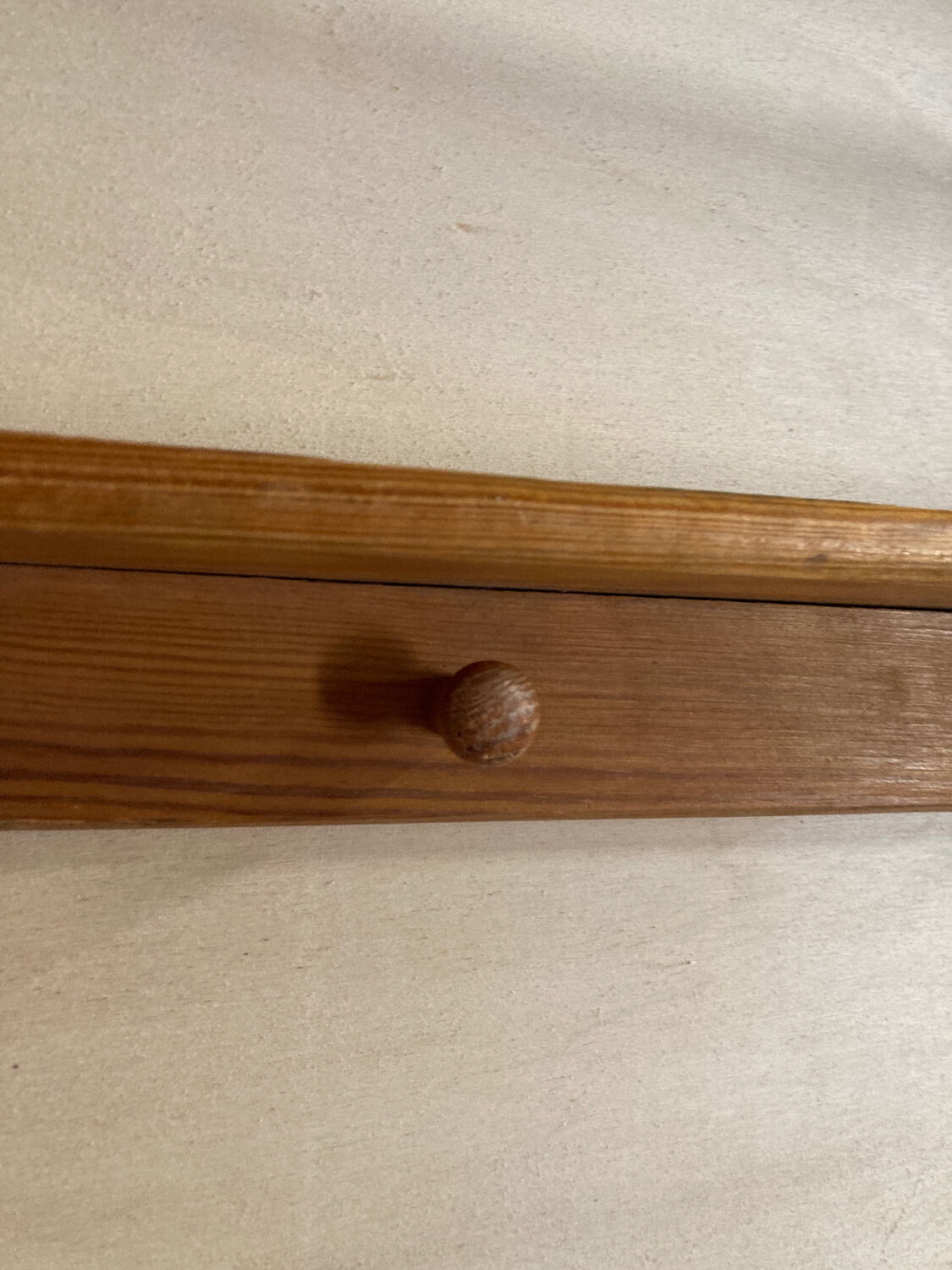 Wooden wall shelf 1980