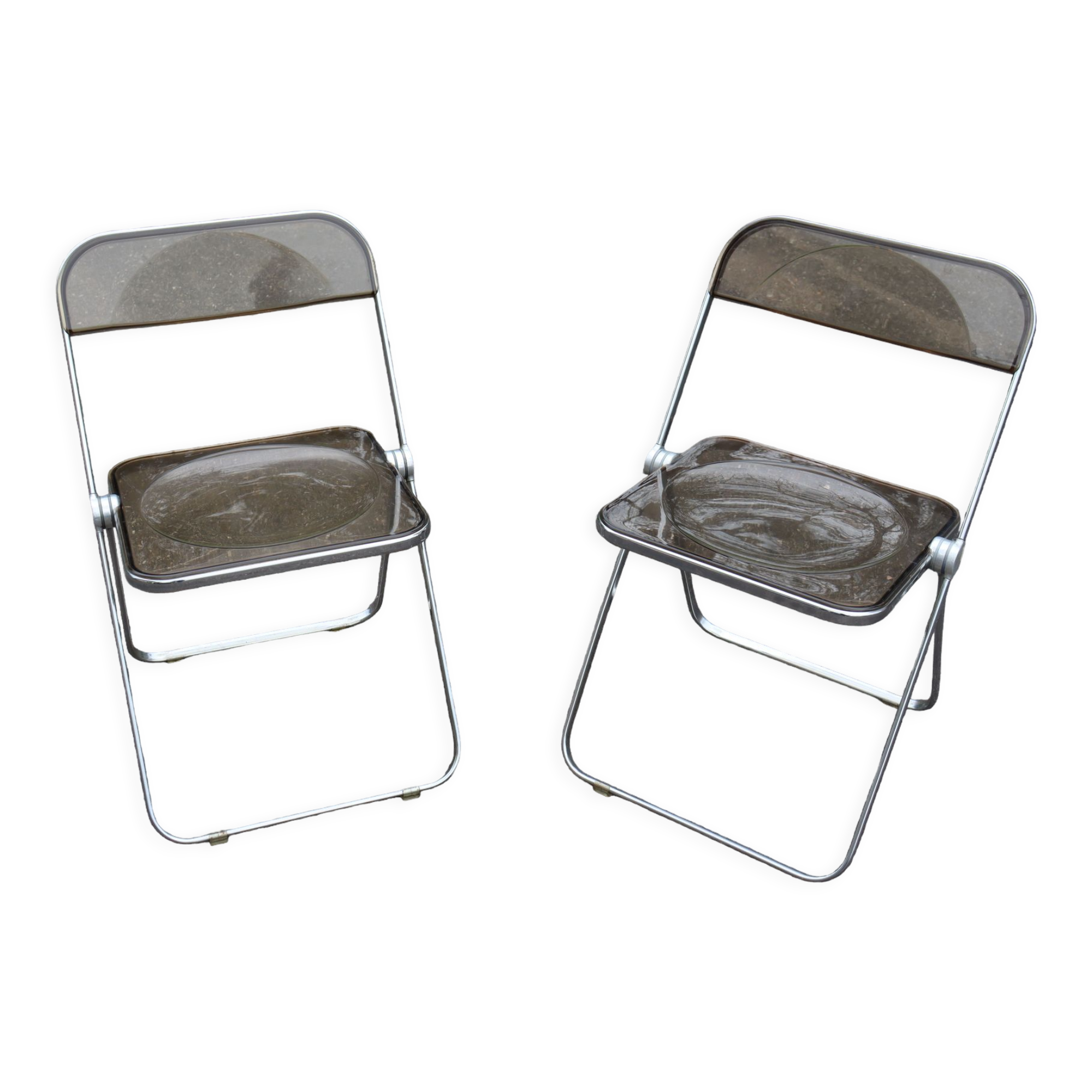 Pair chair Giancarlo Piretti