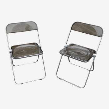 Pair chair Giancarlo Piretti