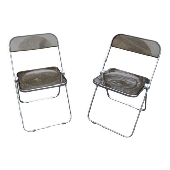 Pair chair Giancarlo Piretti