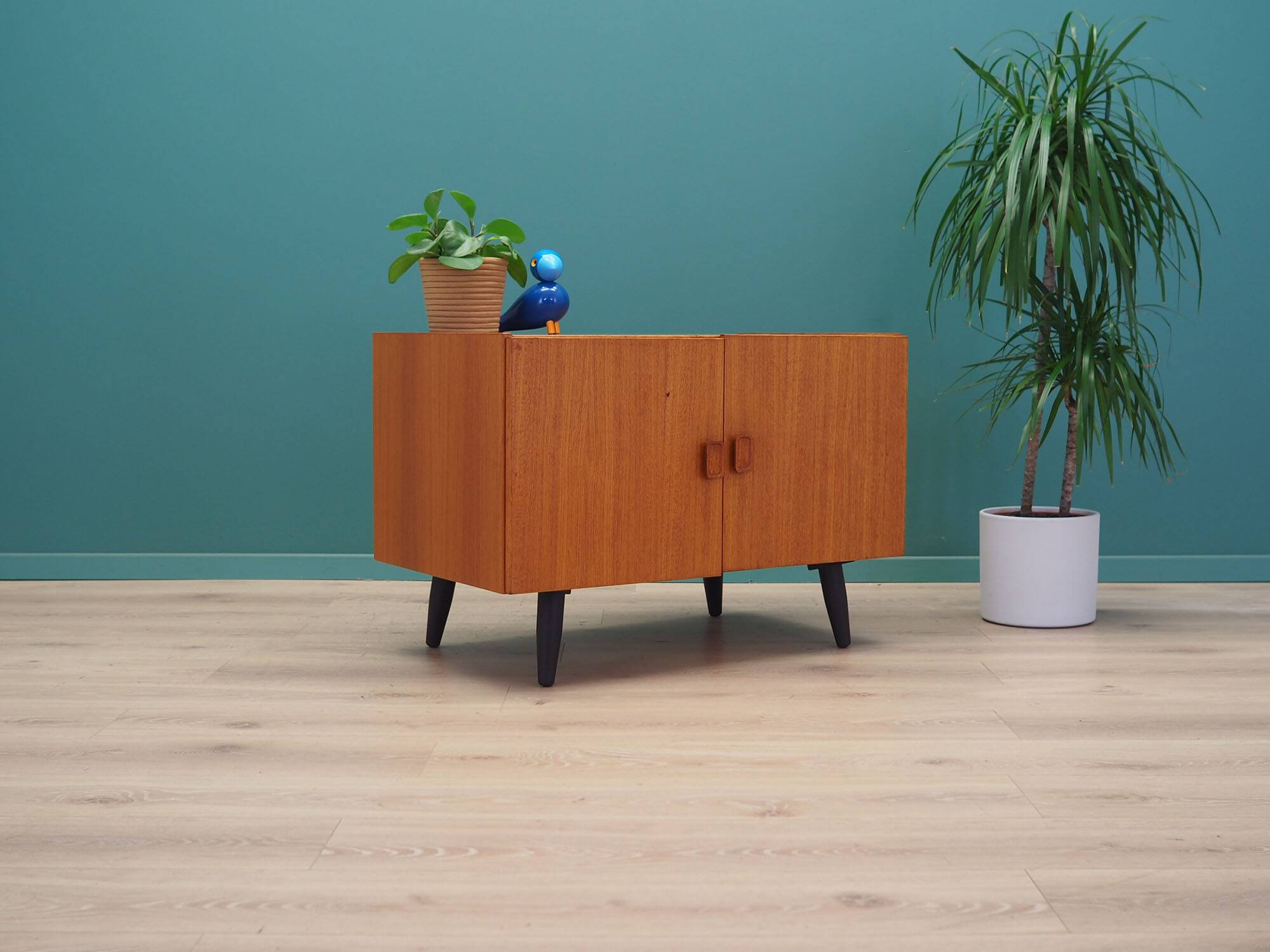 Teak cabinet, Danish design, 1980s, production: Denmark