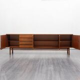 60s sideboard, walnut, restored, 250cm