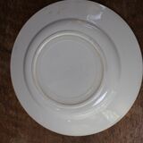 Set of 7 flat plates Sté Amandinoise St Amand, model Margot