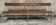 Three tubular and solid wood benches, boarding school, vintage, 1950s